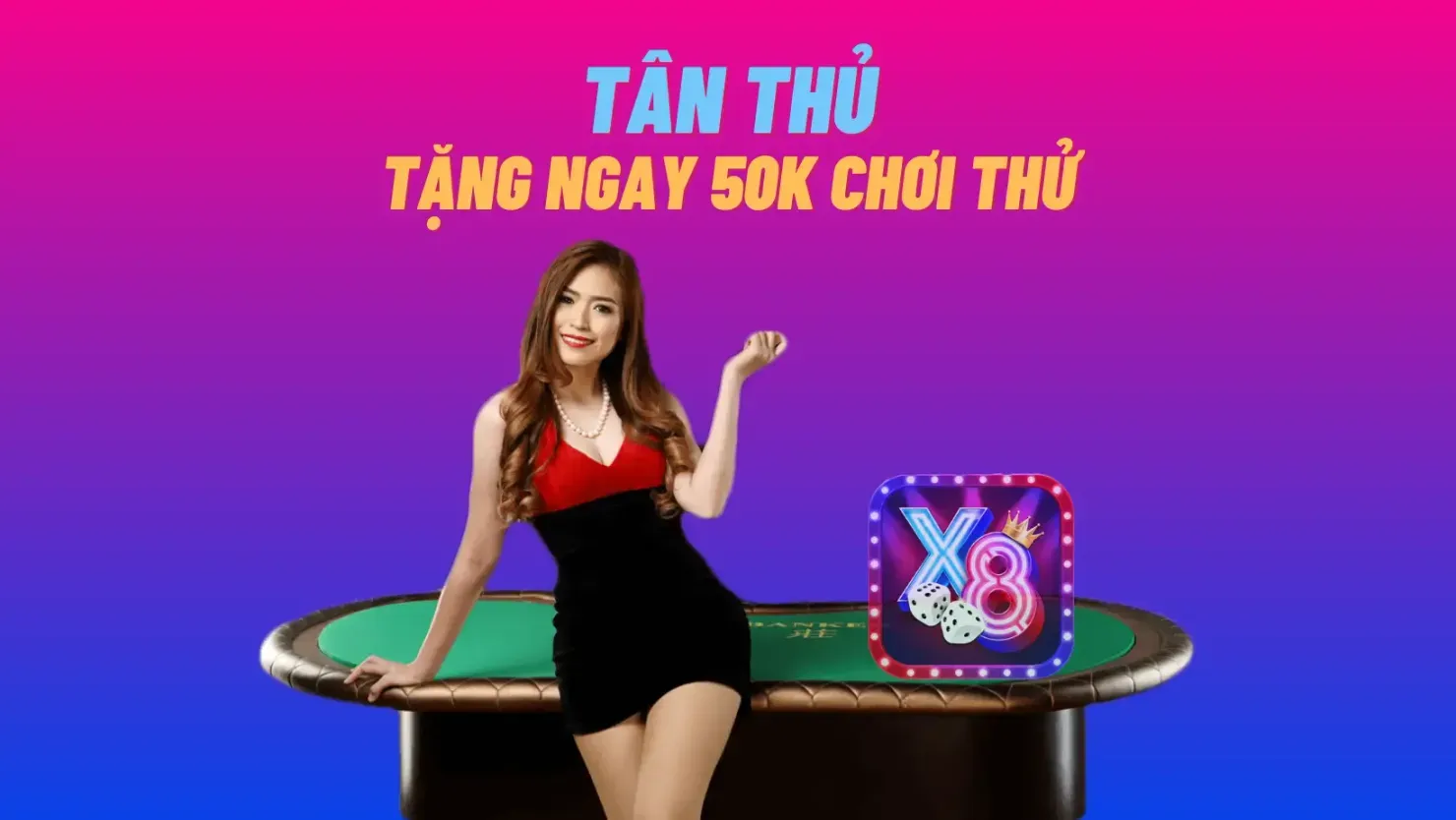 X8 thường xuyên tung ra các chương trình khuyến mãi hấp dẫn, thưởng chào mừng